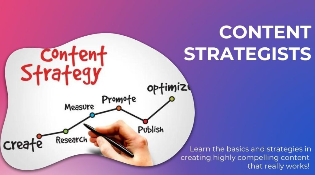 Content strategists