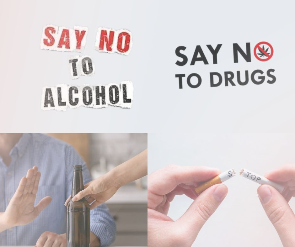 Abstain from Alcohol or Drugs