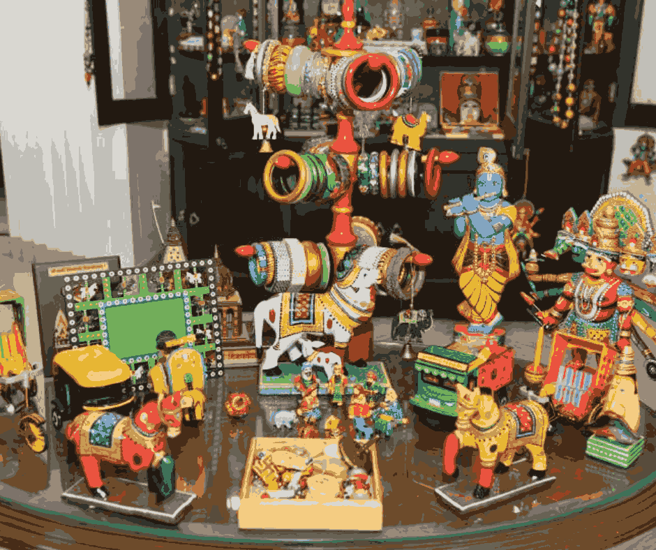 Silk brocades, wooden toys and brassware industries flourish in Varanasi