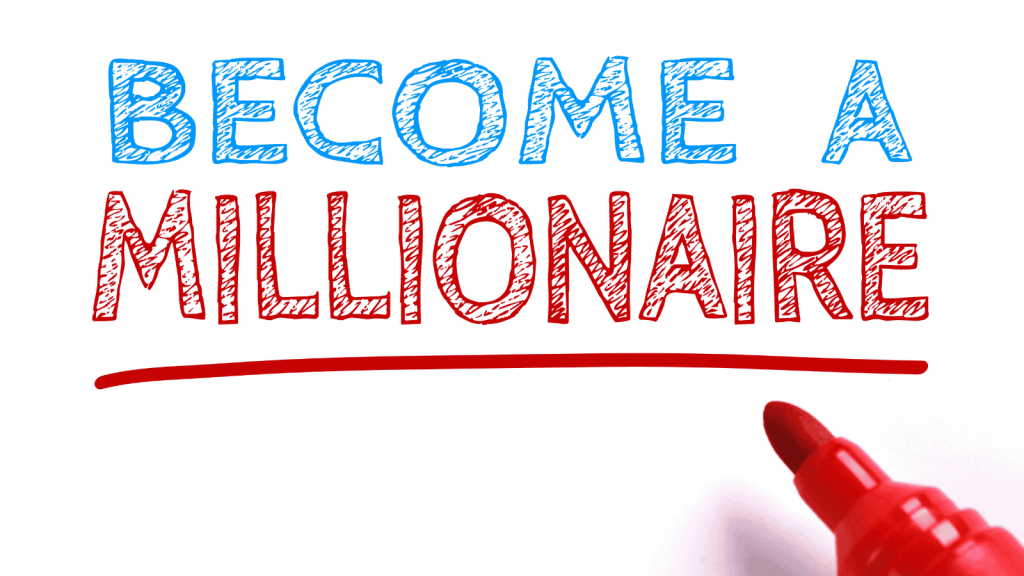 Create multiple streams of income to become a millionaire